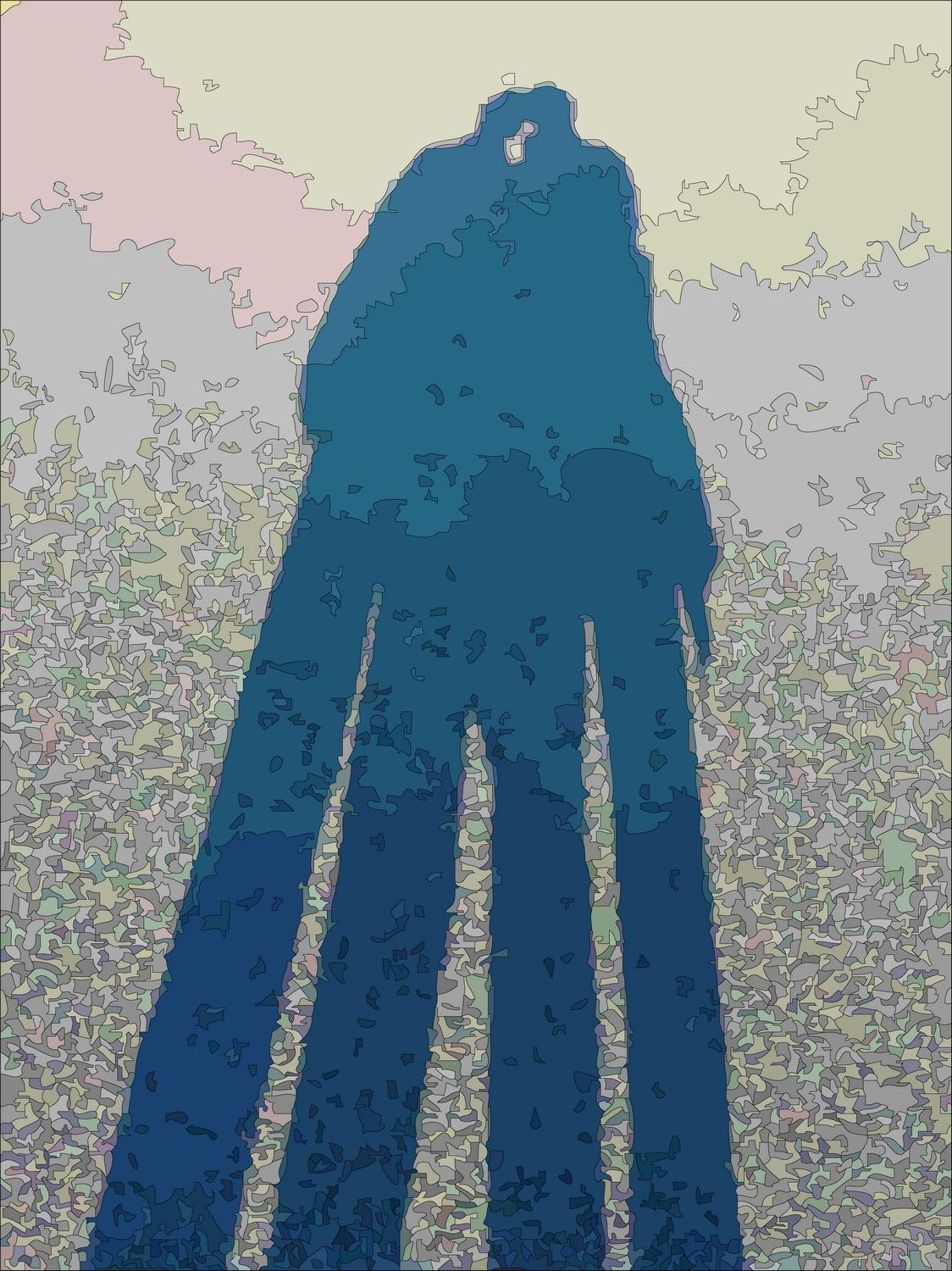  - Shadows of a friendship #8 - Techno-Impressionist Museum - Techno-Impressionism - art - beautiful - photo photography picture - by Tony Karp